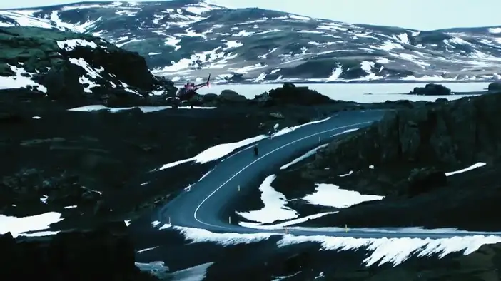 О съемках (исландский язык)