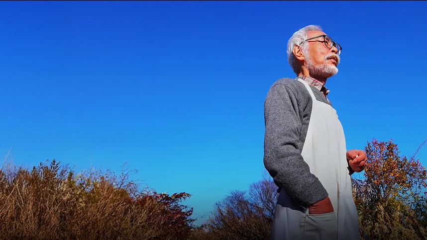 Хаяо Миядзаки и птица