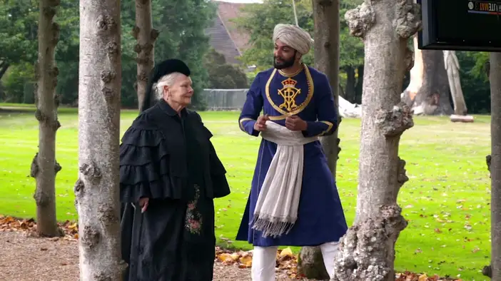 Видео со съемок (английский язык)