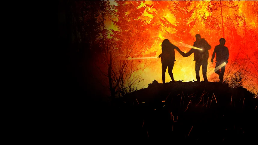 В плену огня