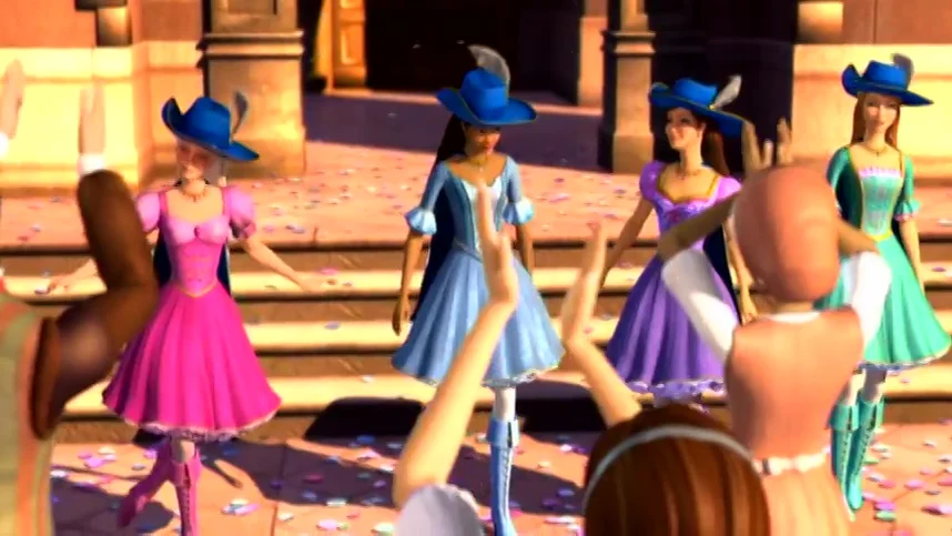 Барби и три мушкетера