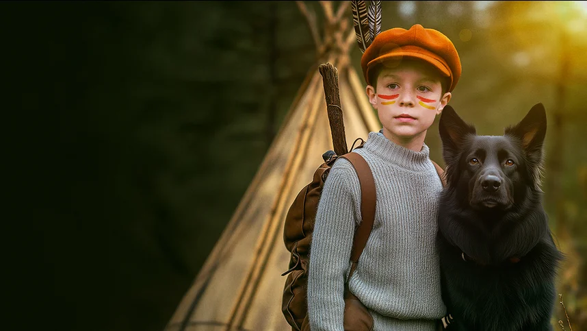 Жюль в стране индейцев