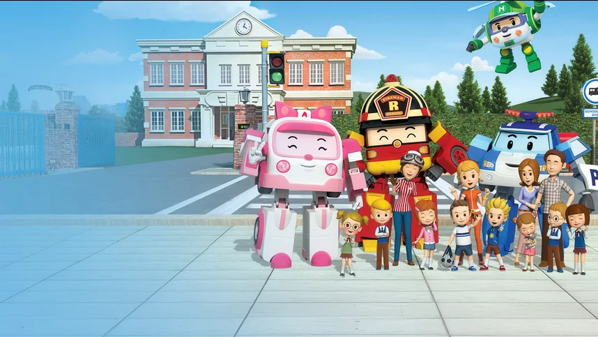 Робокар Поли: Уроки безопасности с Эмбер