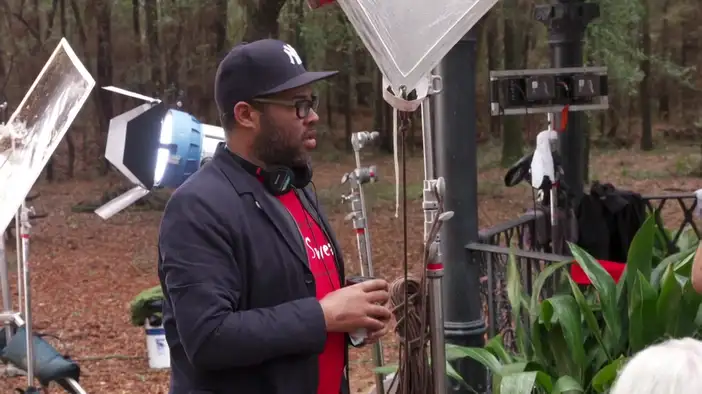 Видео со съемок (английский язык)