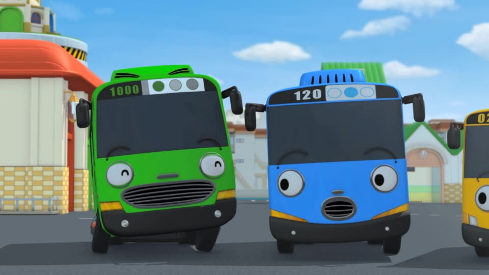 Тайо маленький автобус 1,2,3 сезон