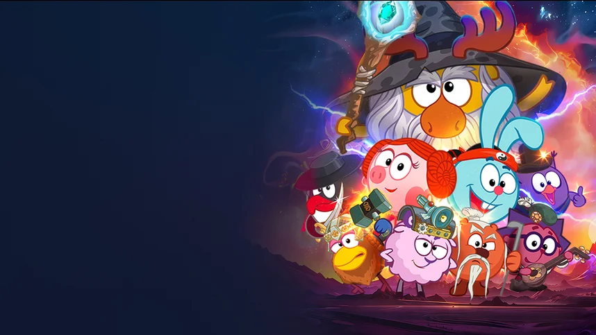 Смешарики снимают кино