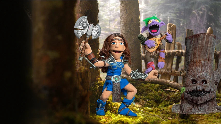 Варварка и тролль