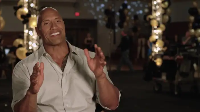 Интервью с Дуэйном Джонсоном (английский язык)